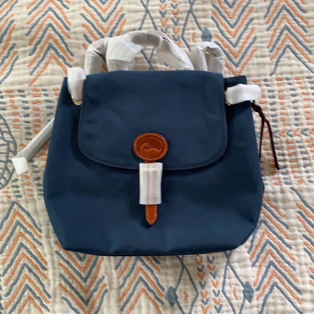 Nylon Flap Backpack, brand new.